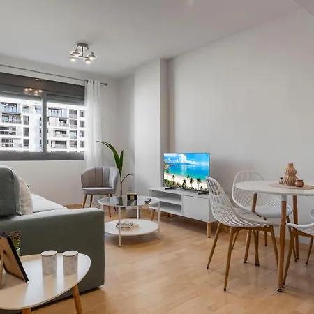 Apartment Escapada Al Paraiso En Malaga-playa A Un Minuto *